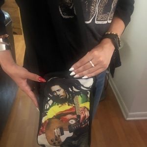 Bobmarley guitar cross shoulder bag
